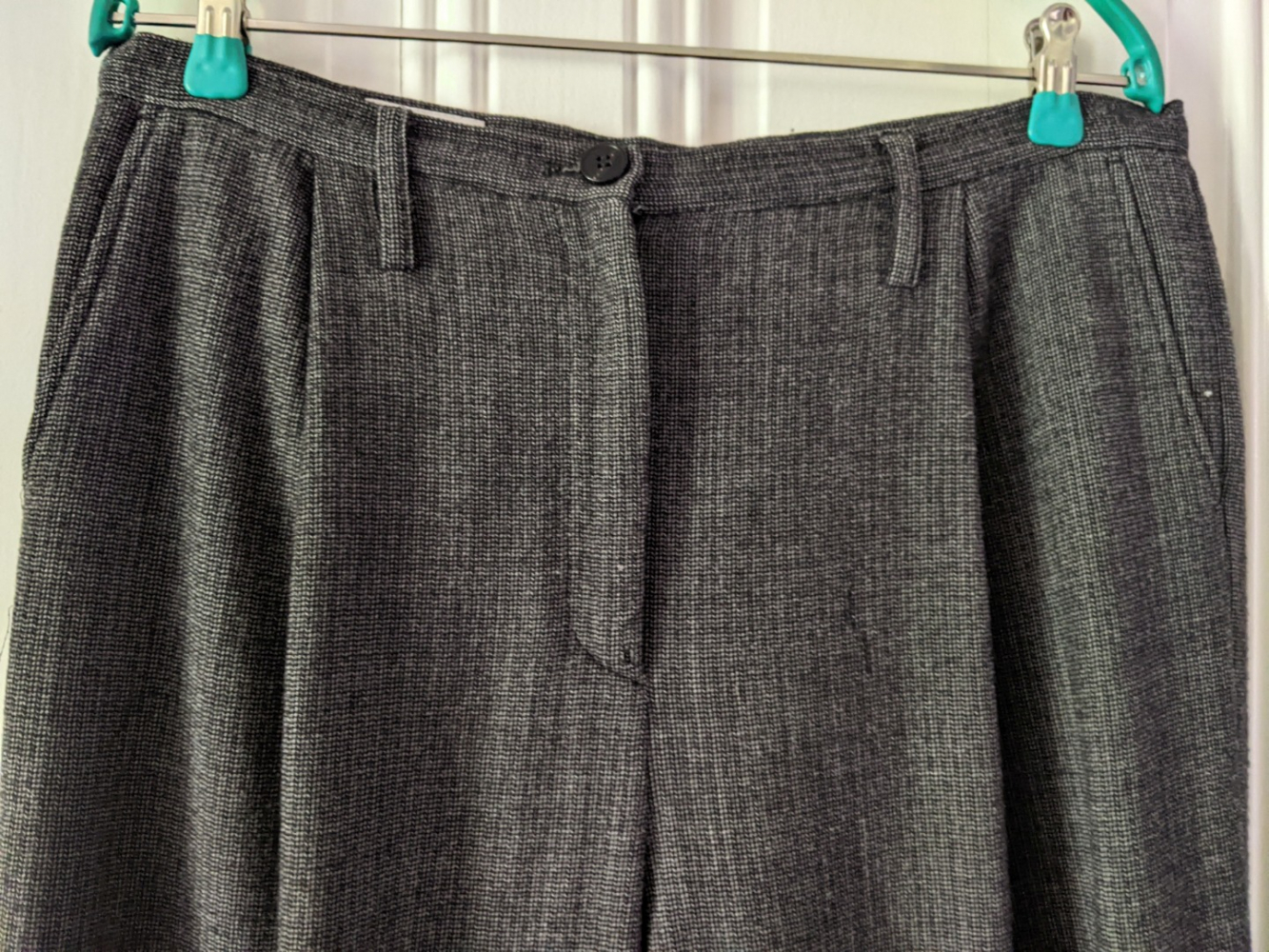 Dries Van Noten Pantalon en lainage 40