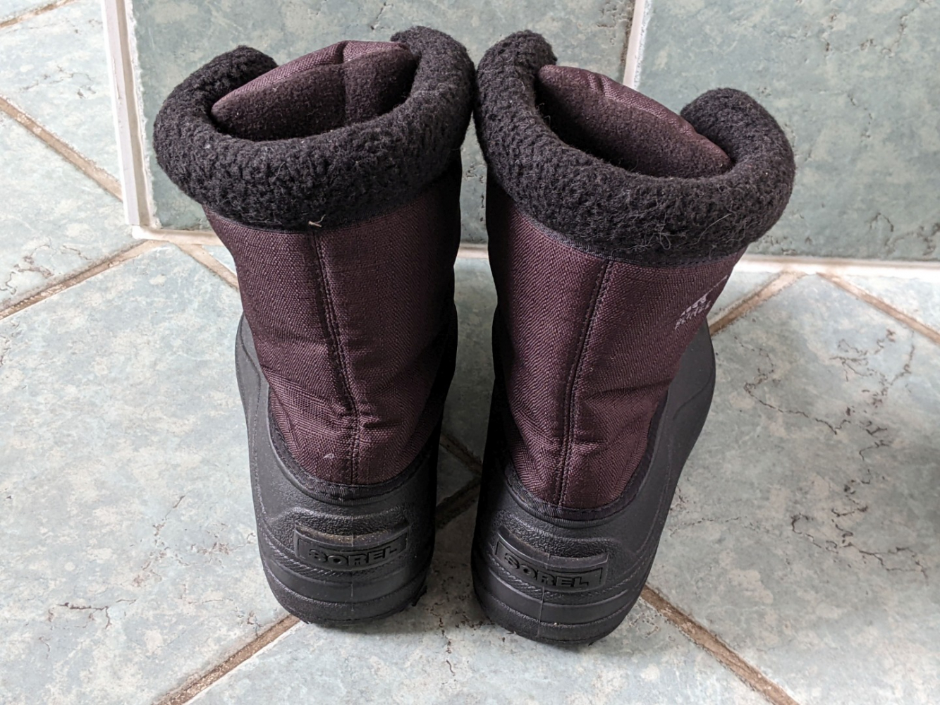 Sorel Brown-black winter boots 37.5