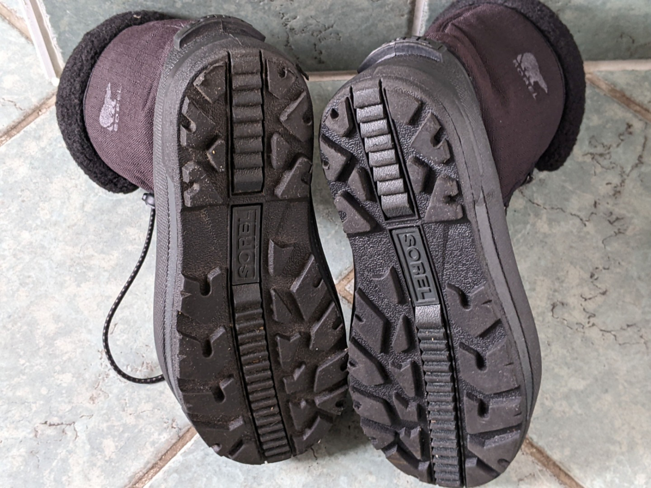 Sorel Brown-black winter boots 37.5