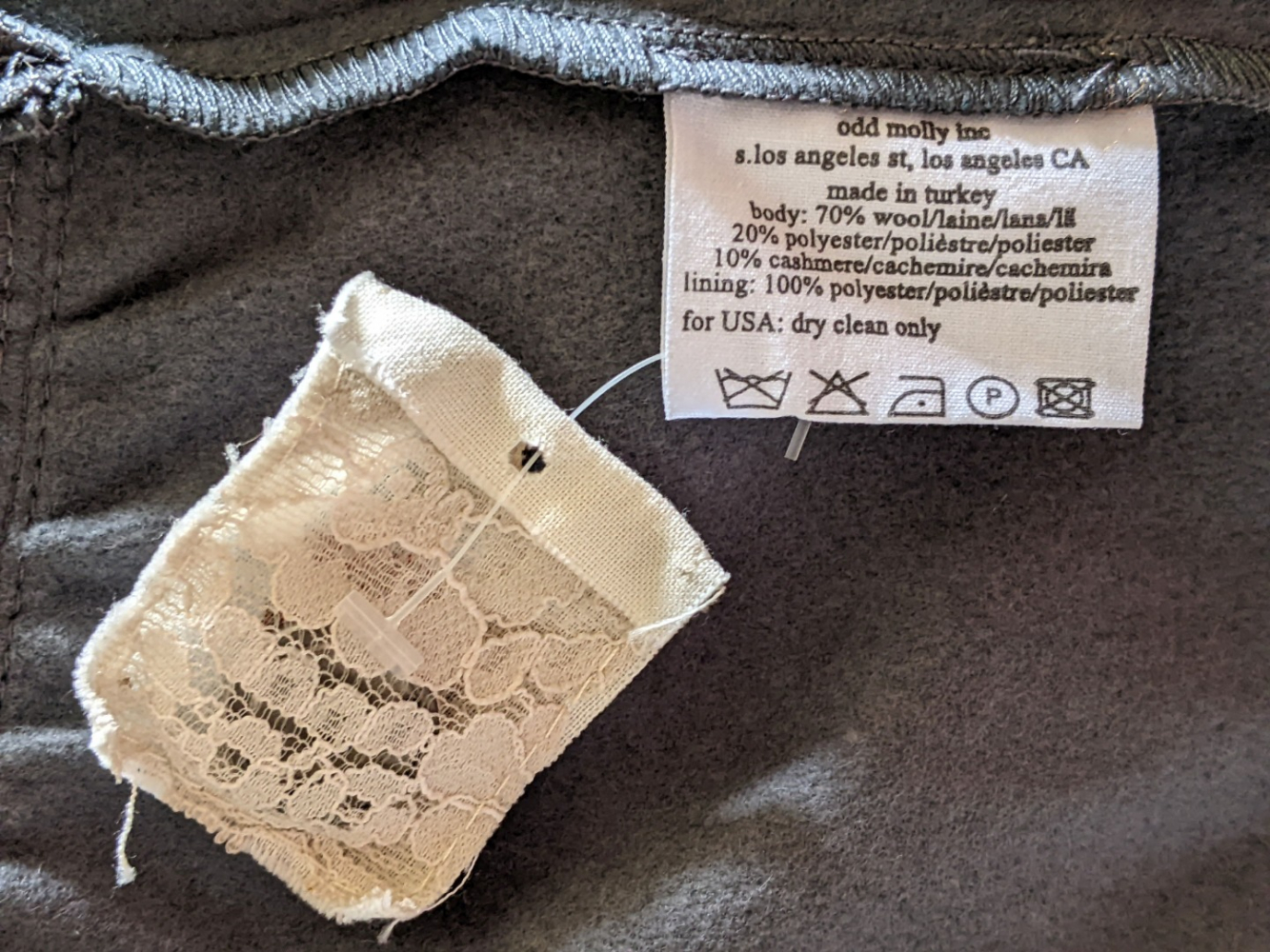 Odd Molly Romantic/military coat XS - NEW