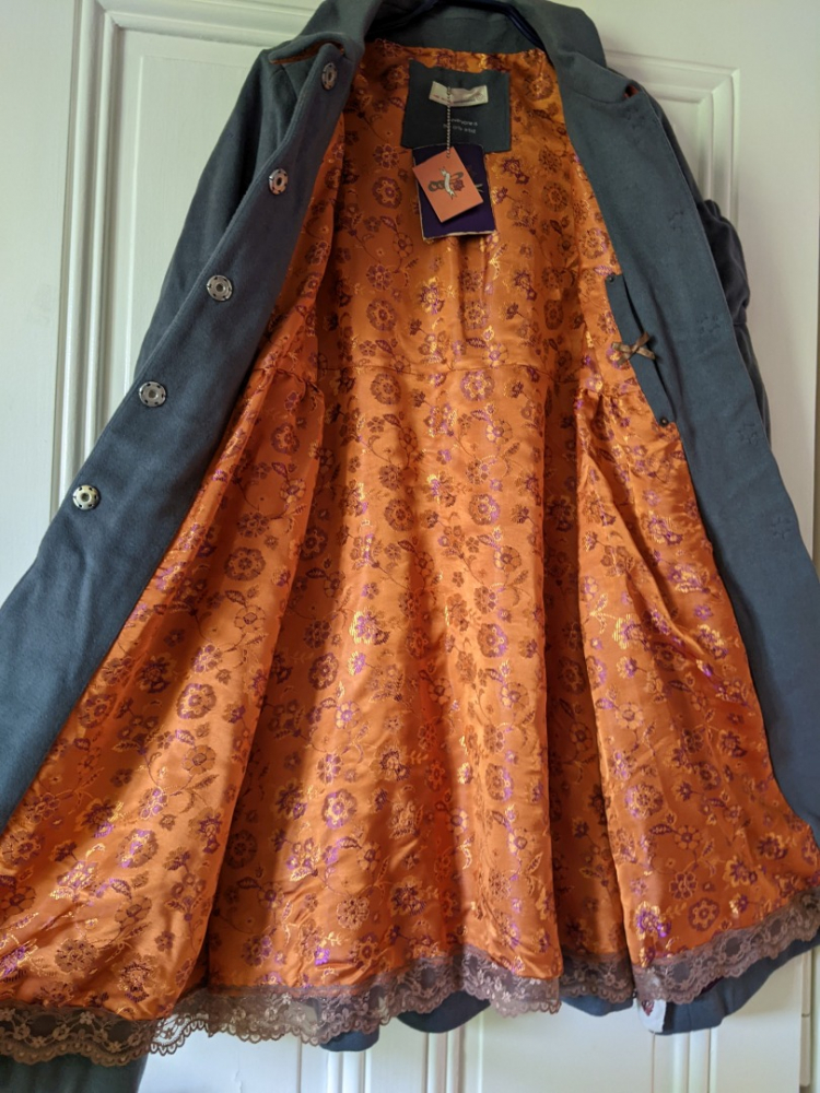 Odd Molly Romantic/military coat XS - NEW