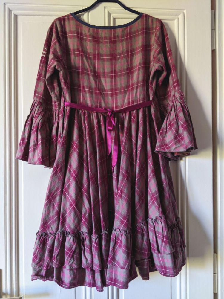 Odd Molly Robe carrelée en flanelle S