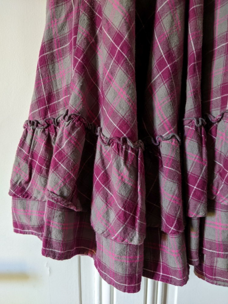 Odd Molly Robe carrelée en flanelle S