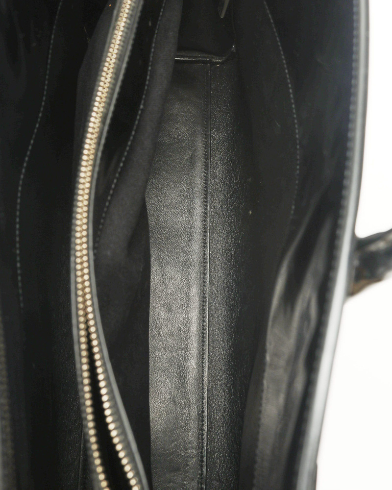 Saint Laurent Patent Large Sac De Jour Thin Bag