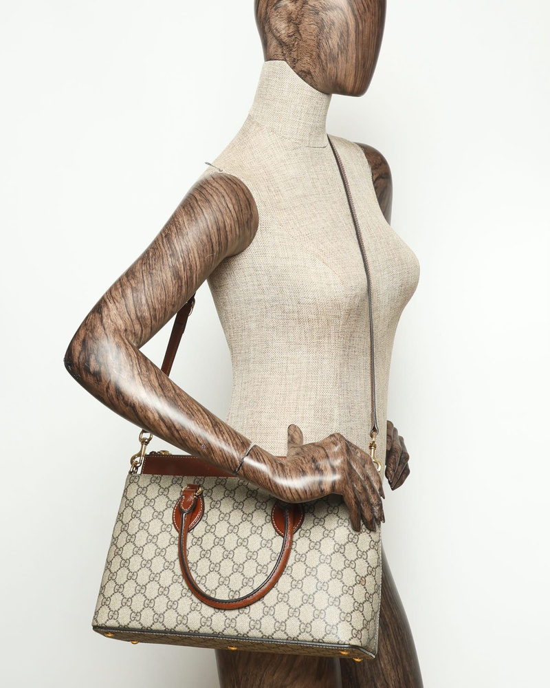 Gucci Small Supreme Tote Bag