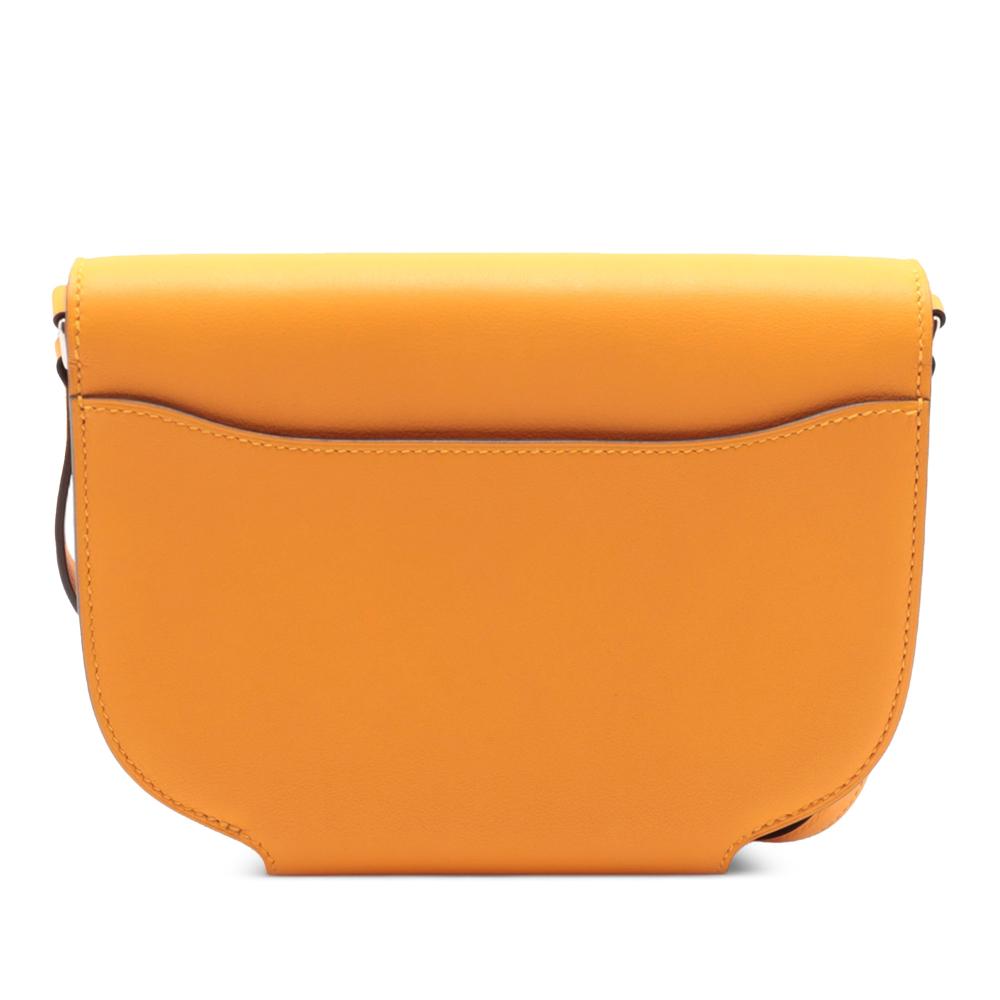 Hermès AB Hermès Yellow Mustard Calf Leather Swift Mini Convoyeur France