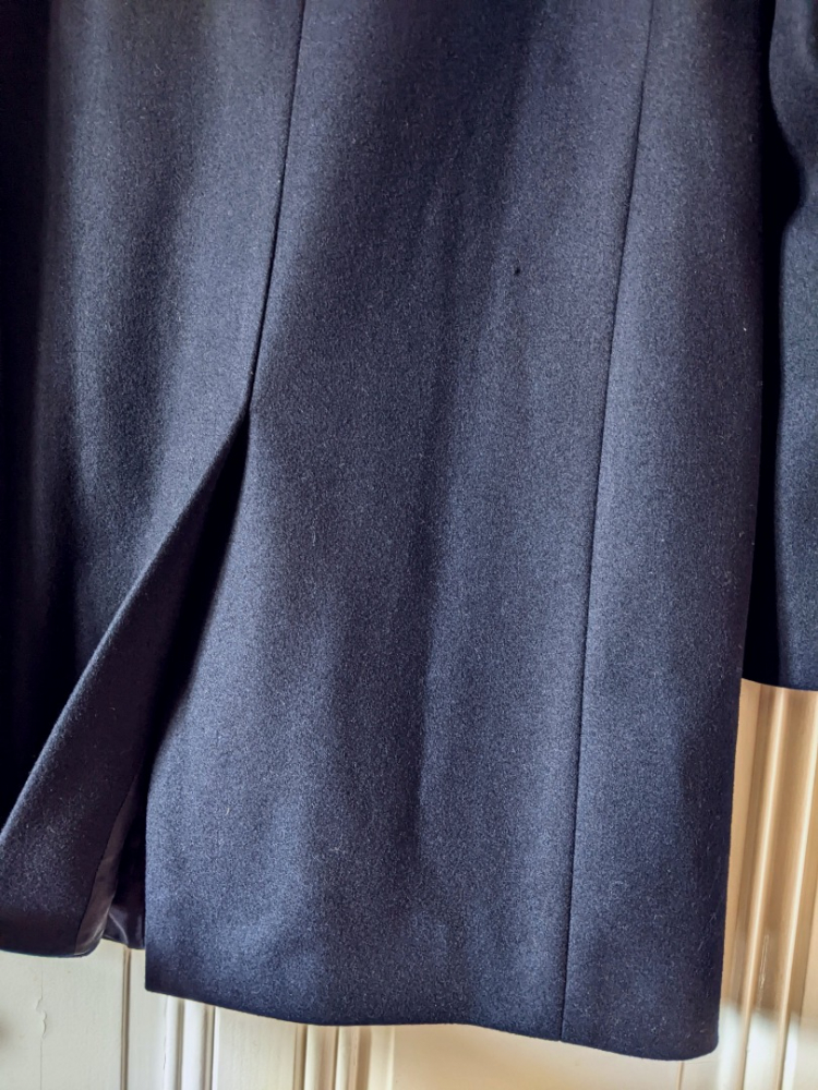 Cos Eleganter Wollmantel in marineblau T. 46, NEUF