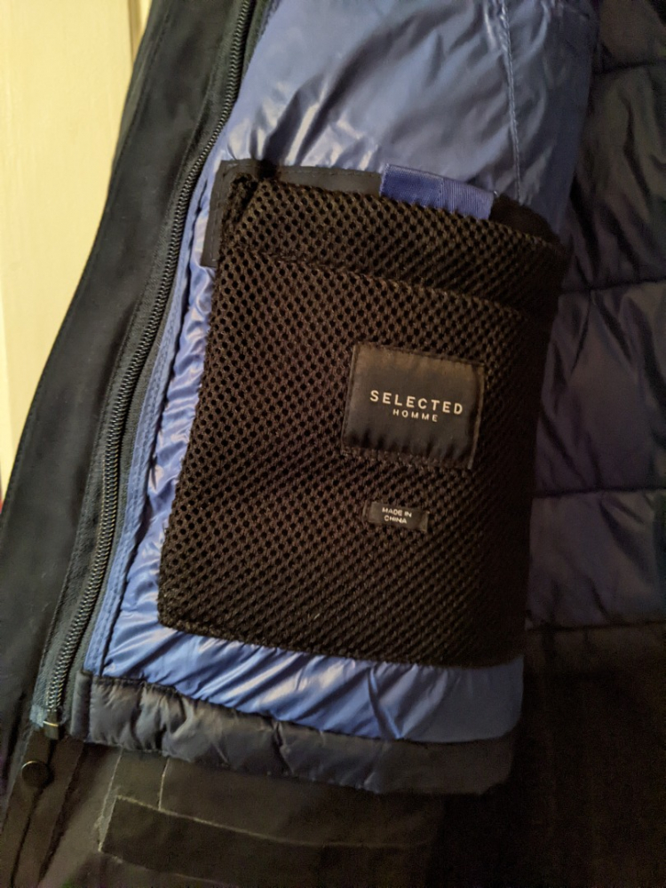 Selected Parka Tech Marine 4 Jahreszeiten S-M, NEU