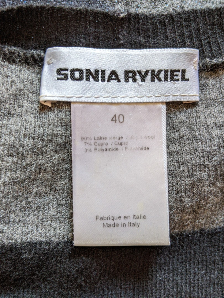 Sonia Rykiel Pulloverkleid aus weichem Feinstrick 38