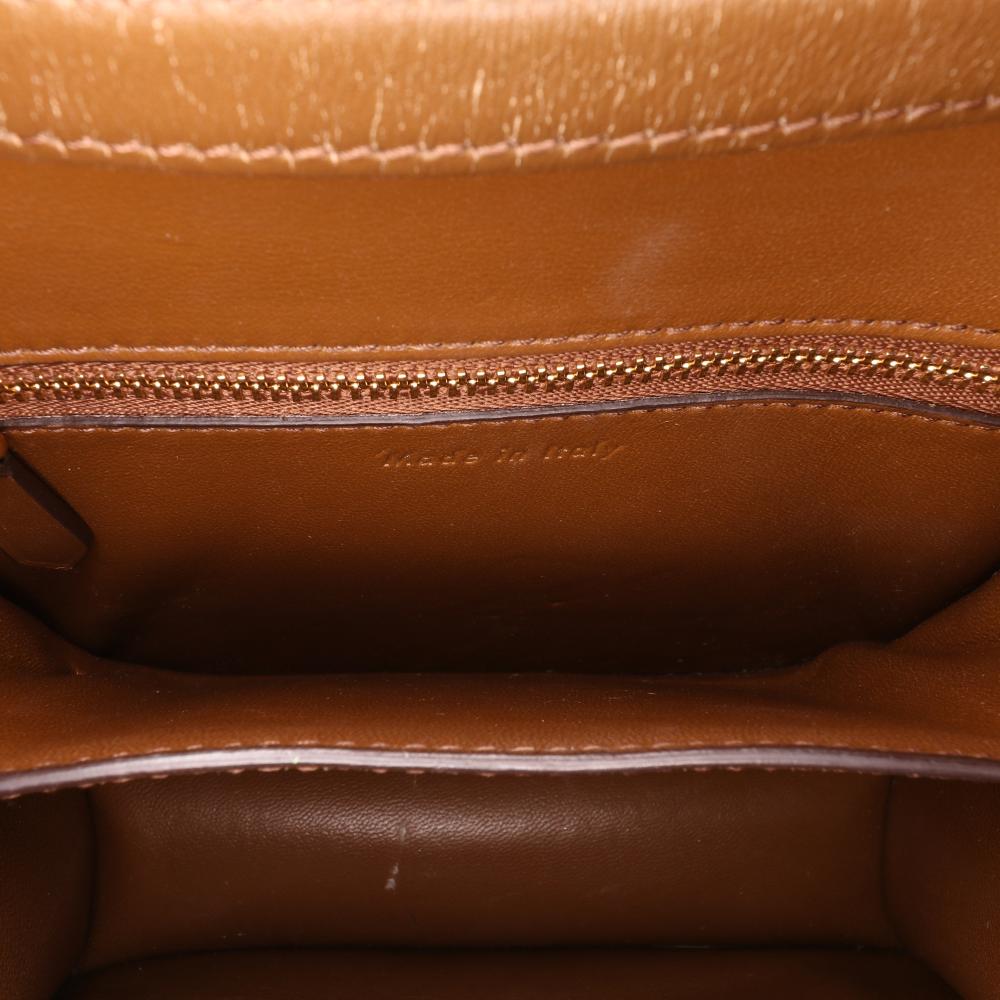 Celine B Celine Brown Calf Leather Small skin Classic Box Italy