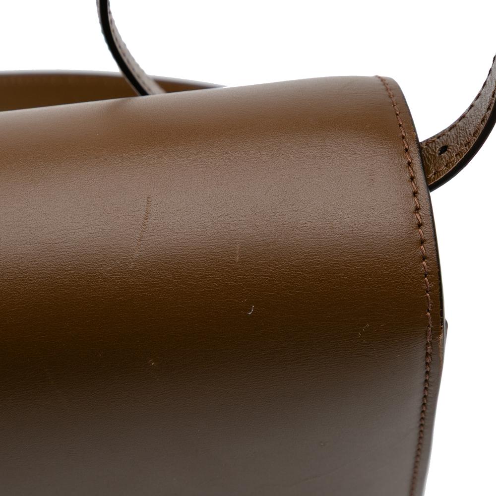 Celine B Celine Brown Calf Leather Small skin Classic Box Italy