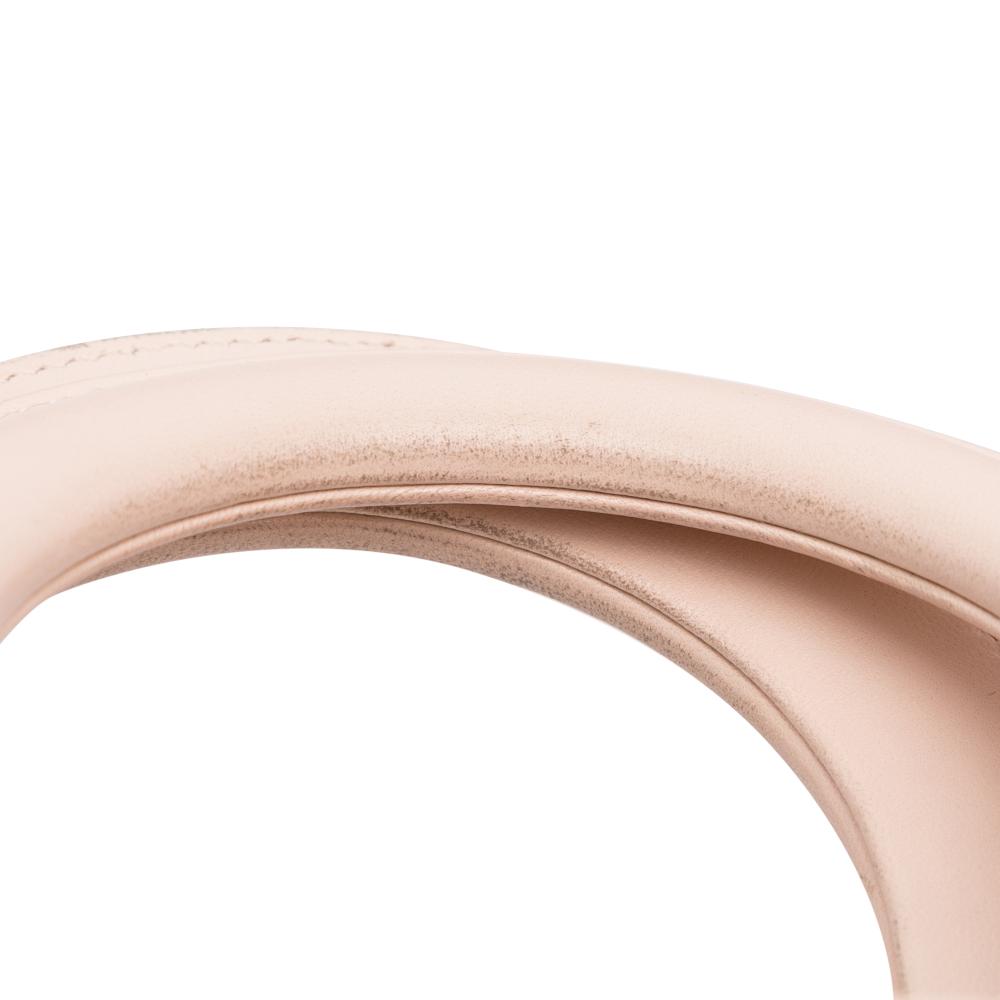 Christian Dior B Dior Pink Light Pink Lambskin Leather Leather Small Lambskin Cannage My ABCDior Lady Dior Italy