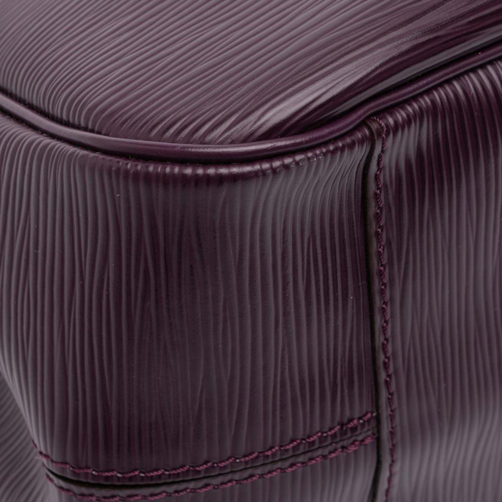Louis Vuitton B Louis Vuitton Purple Epi Leather Leather Epi Passy PM France