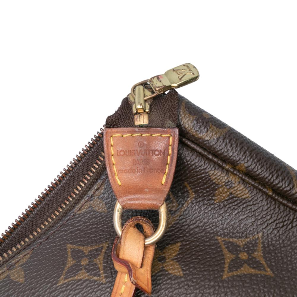 Louis Vuitton B Louis Vuitton Brown Monogram Canvas Fabric Monogram Pochette Accessoires France