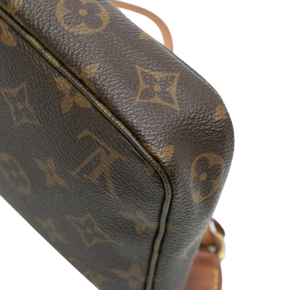 Louis Vuitton B Louis Vuitton Brown Monogram Canvas Fabric Monogram Pochette Accessoires France