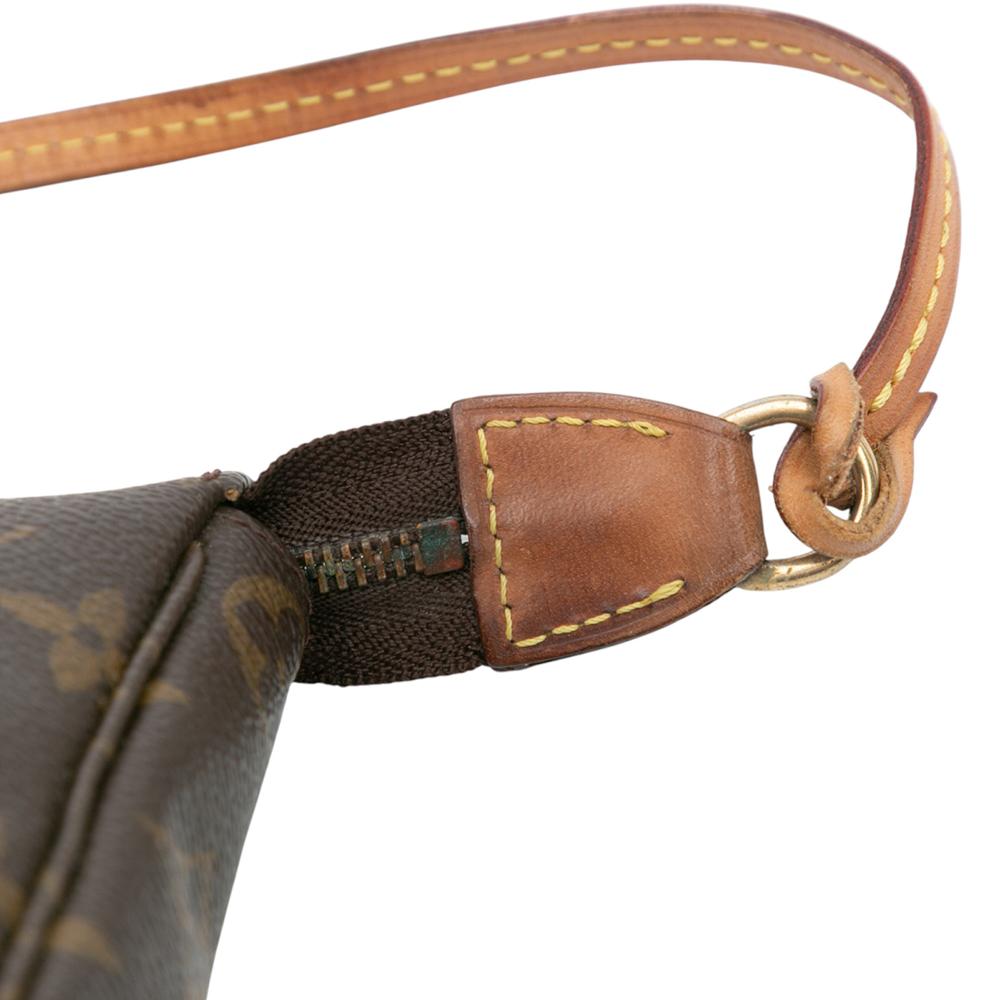 Louis Vuitton B Louis Vuitton Brown Monogram Canvas Fabric Monogram Pochette Accessoires France