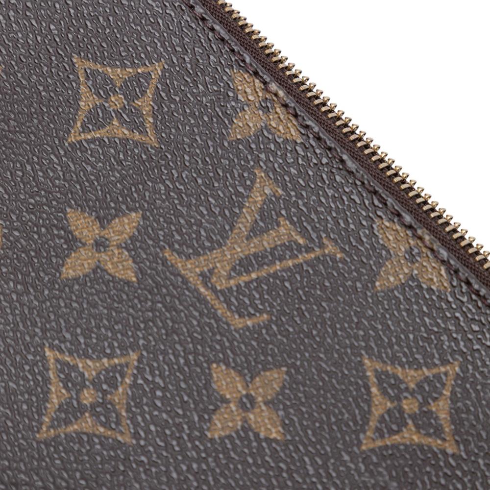 Louis Vuitton B Louis Vuitton Brown Monogram Canvas Fabric Monogram Pochette Accessoires France