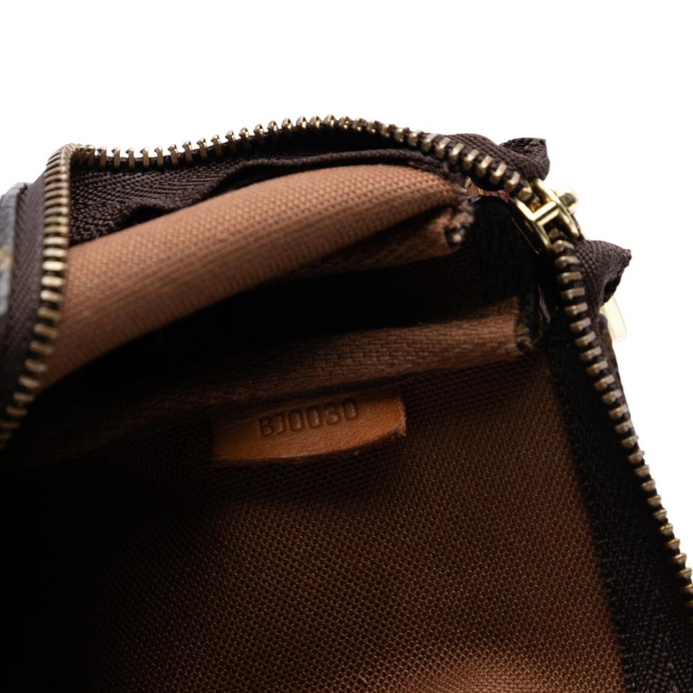 Louis Vuitton B Louis Vuitton Brown Monogram Canvas Fabric Monogram Pochette Accessoires France
