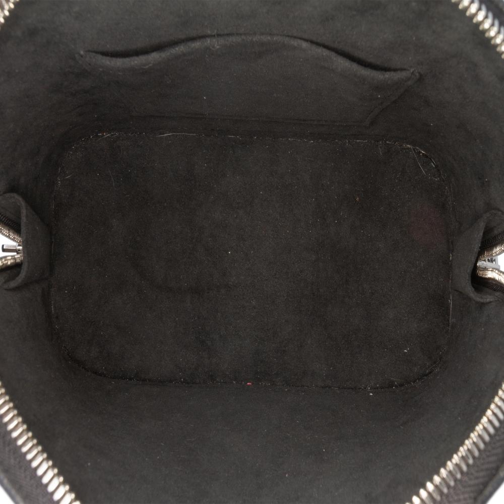 Louis Vuitton AB Louis Vuitton Blue Epi Leather Leather Epi Denim Alma BB France