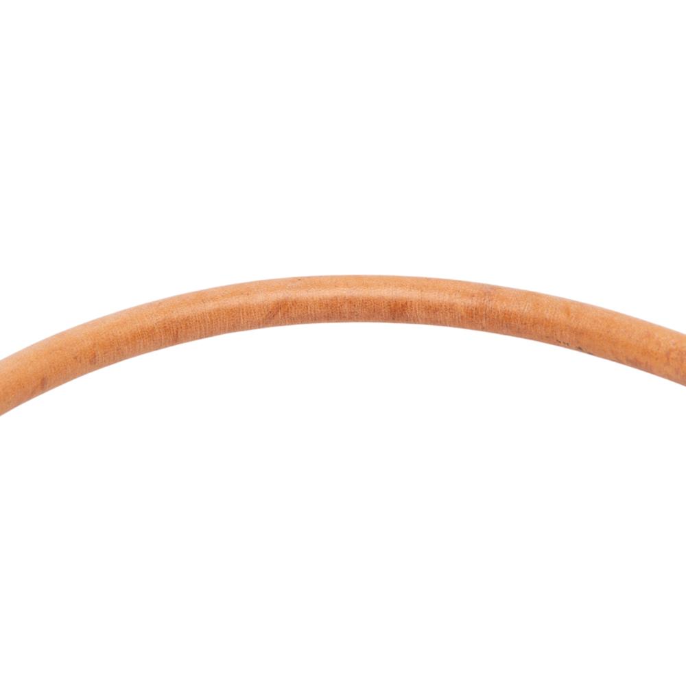 Gucci B Gucci Brown Nude Canvas Fabric GG Abbey D Ring Shoulder Bag Italy