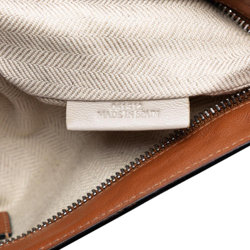 Loewe B LOEWE Brown Calf Leather Puzzle Clutch Spain