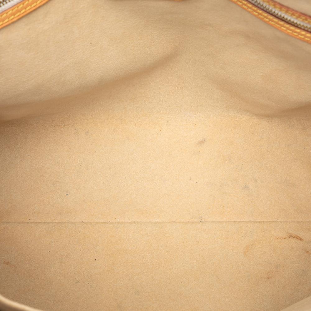 Louis Vuitton B Louis Vuitton White Damier Canvas Fabric Damier Azur Hampstead MM Spain