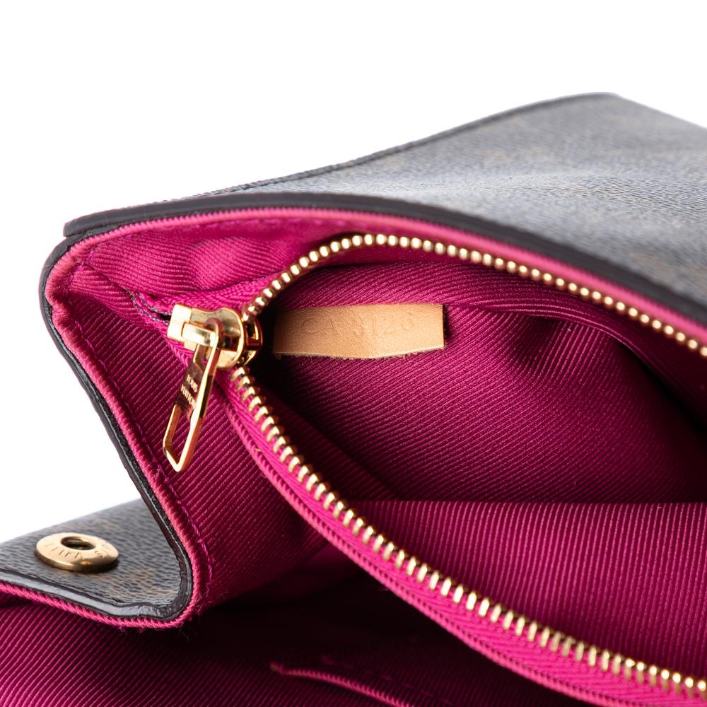 Louis Vuitton B Louis Vuitton Brown Monogram Canvas Fabric Monogram Cluny BB Spain