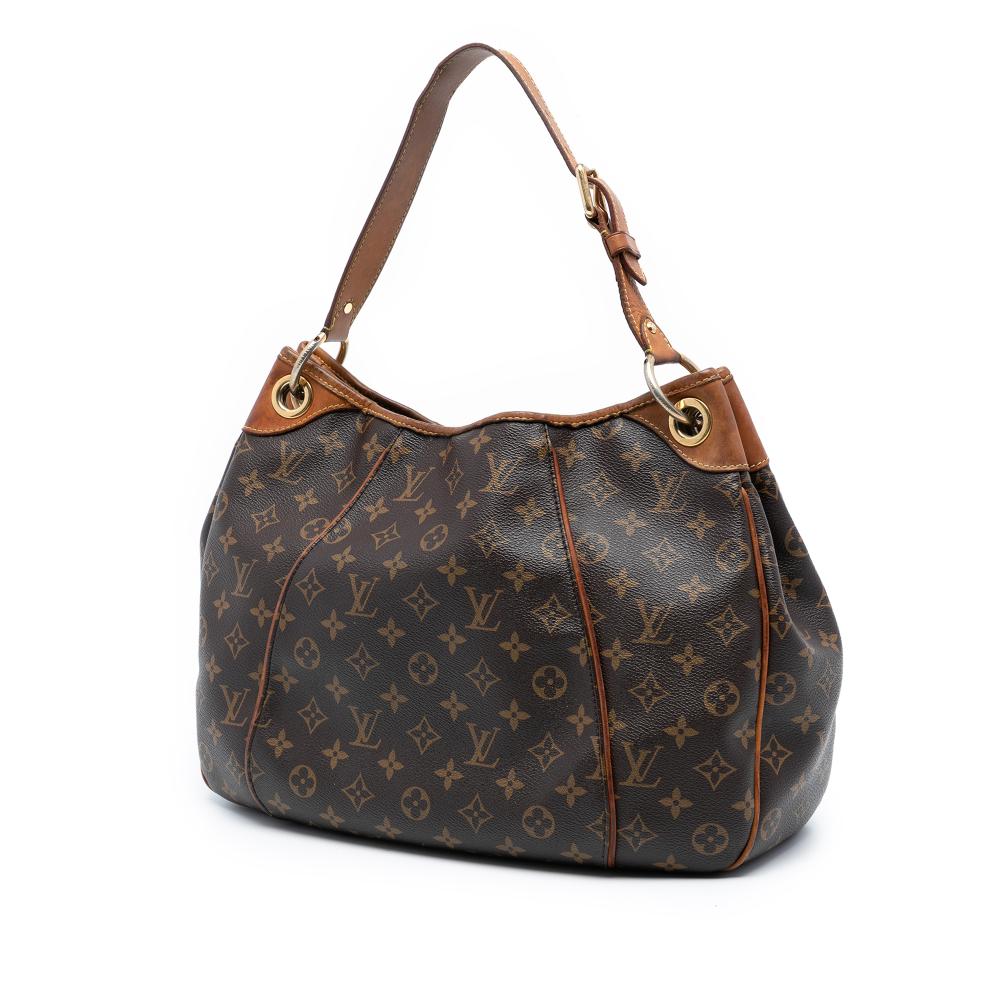 Louis Vuitton B Louis Vuitton Brown Monogram Canvas Fabric Monogram Galliera PM France