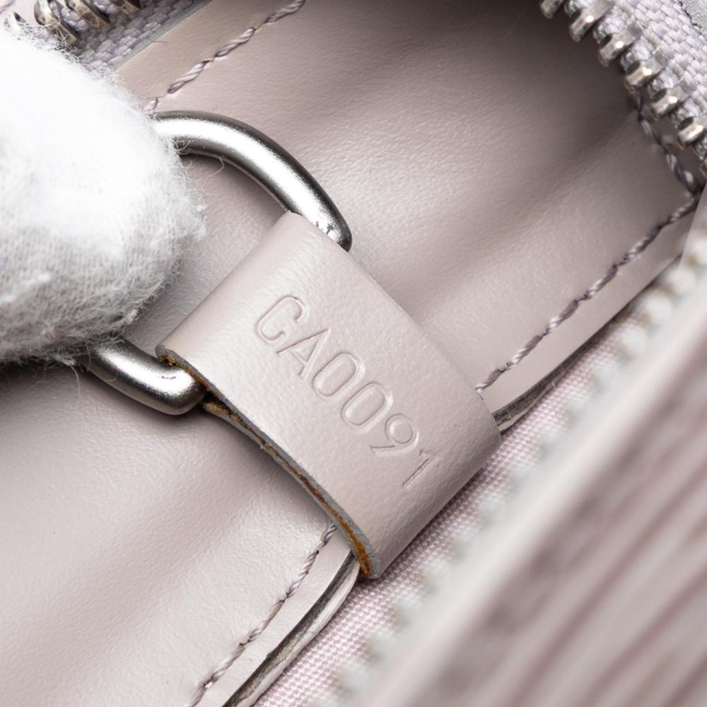 Louis Vuitton B Louis Vuitton Gray Epi Leather Leather Epi Croisette PM Spain