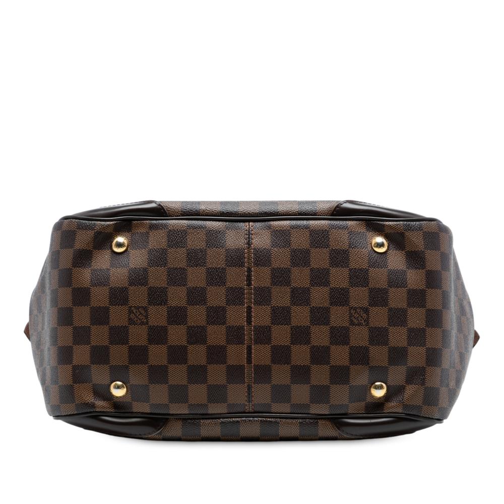 Louis Vuitton B Louis Vuitton Brown Damier Canvas Fabric Damier Ebene Verona GM France