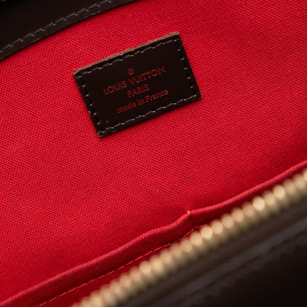 Louis Vuitton B Louis Vuitton Brown Damier Canvas Fabric Damier Ebene Verona GM France