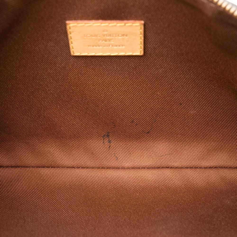 Louis Vuitton B Louis Vuitton Brown Monogram Canvas Fabric Monogram Etui Voyageur PM France