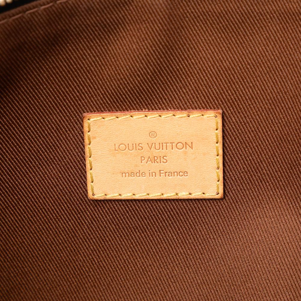 Louis Vuitton B Louis Vuitton Brown Monogram Canvas Fabric Monogram Etui Voyageur PM France