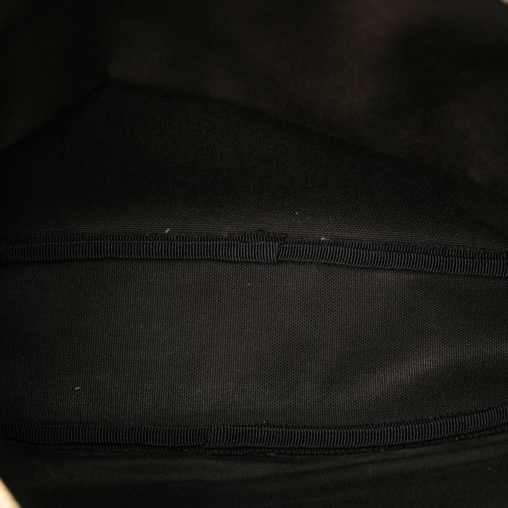 Gucci B Gucci Brown Light Beige Coated Canvas Fabric GG Supreme Crossbody Italy