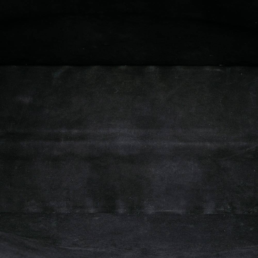 Christian Dior B Dior Black Velvet Fabric Large Studded Embroidered Heart Lights Book Tote Italy