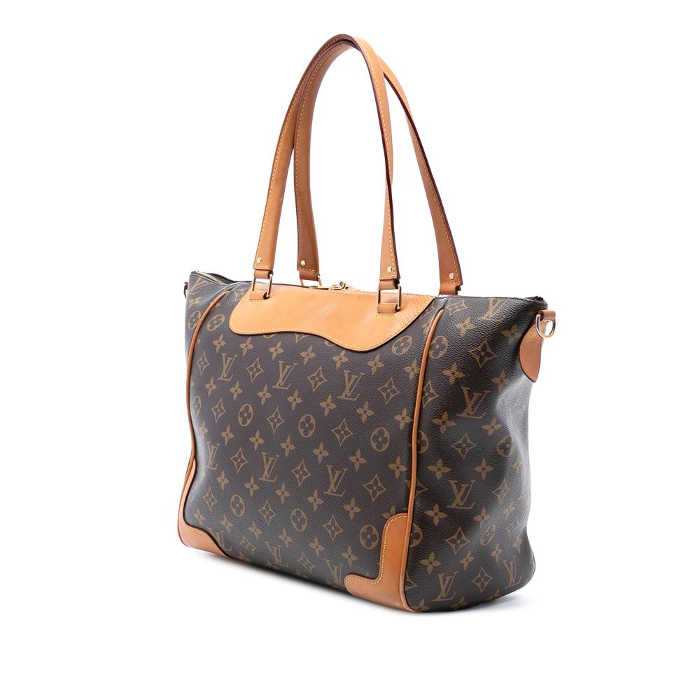 Louis Vuitton B Louis Vuitton Brown Monogram Canvas Fabric Monogram Estrela MM France