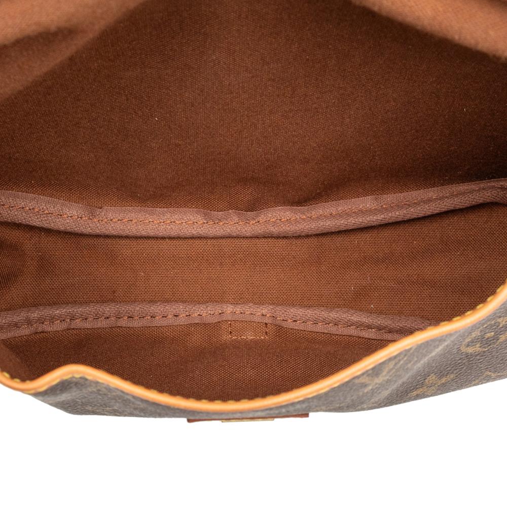 Louis Vuitton B Louis Vuitton Brown Monogram Canvas Fabric Monogram Saumur 30 France