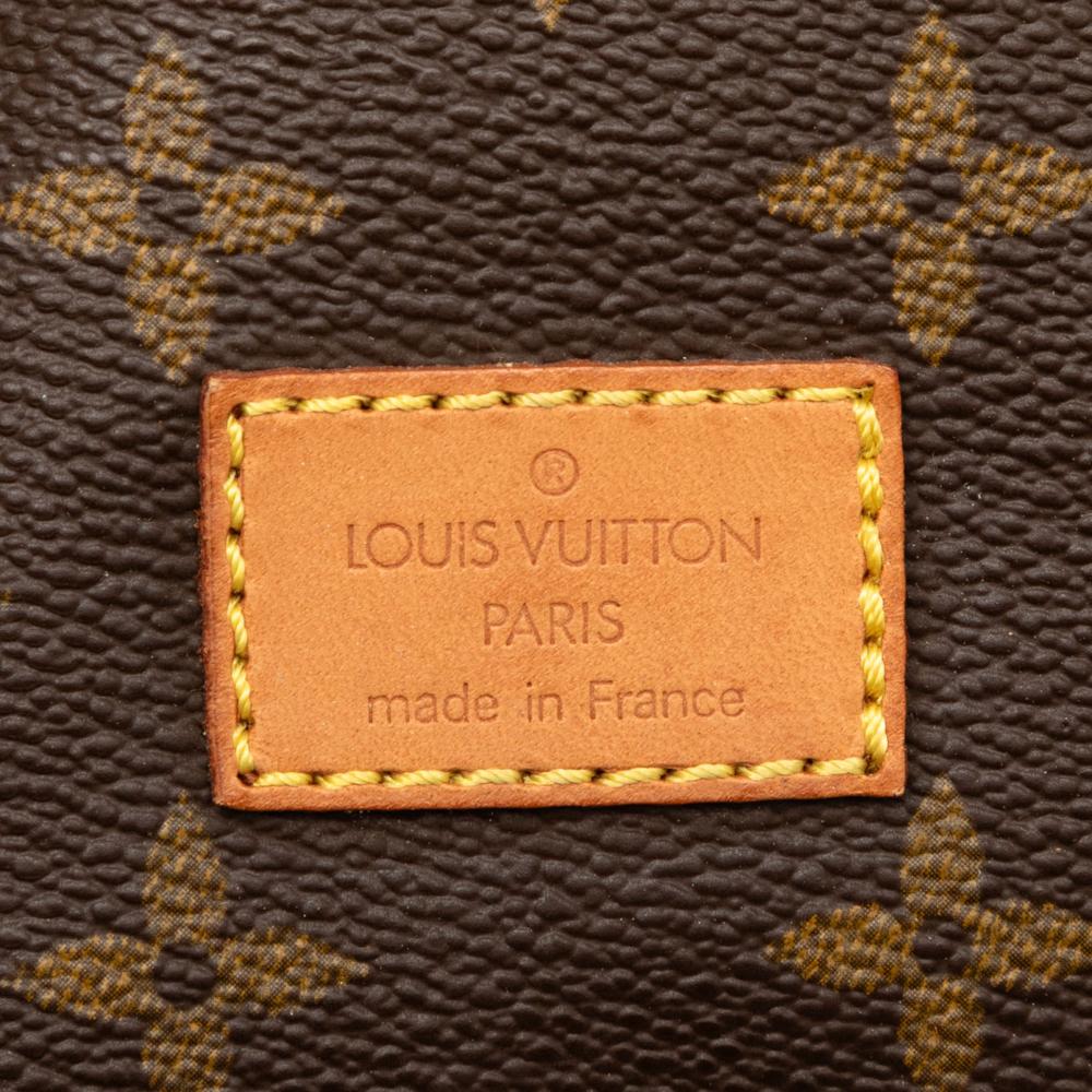 Louis Vuitton B Louis Vuitton Brown Monogram Canvas Fabric Monogram Saumur 30 France
