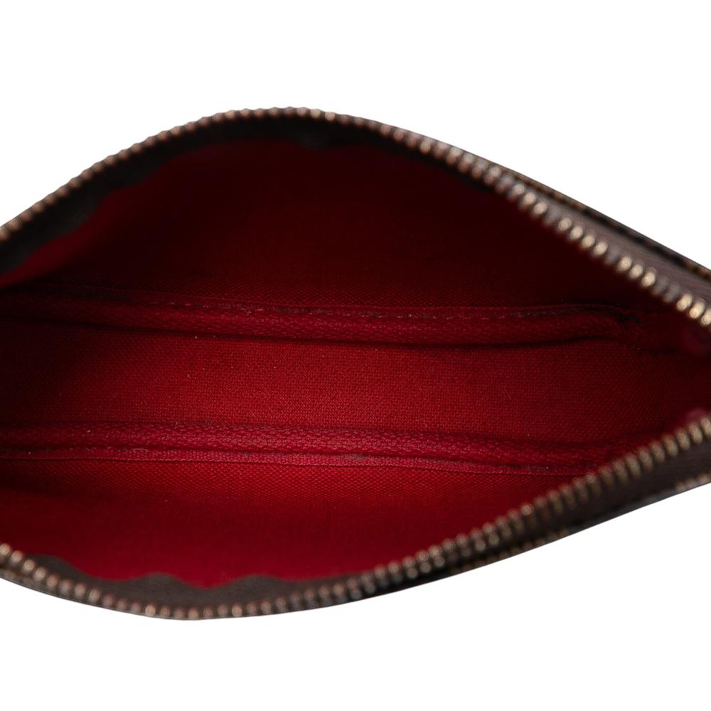 Louis Vuitton B Louis Vuitton Brown Damier Canvas Fabric Damier Ebene Mini Pochette Accessoires France