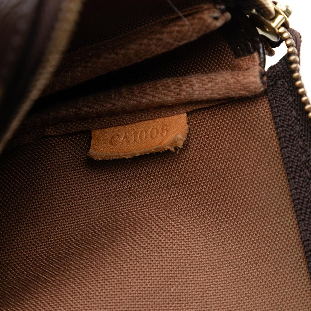 Louis Vuitton B Louis Vuitton Brown Monogram Canvas Fabric Monogram Pochette Accessoires Spain