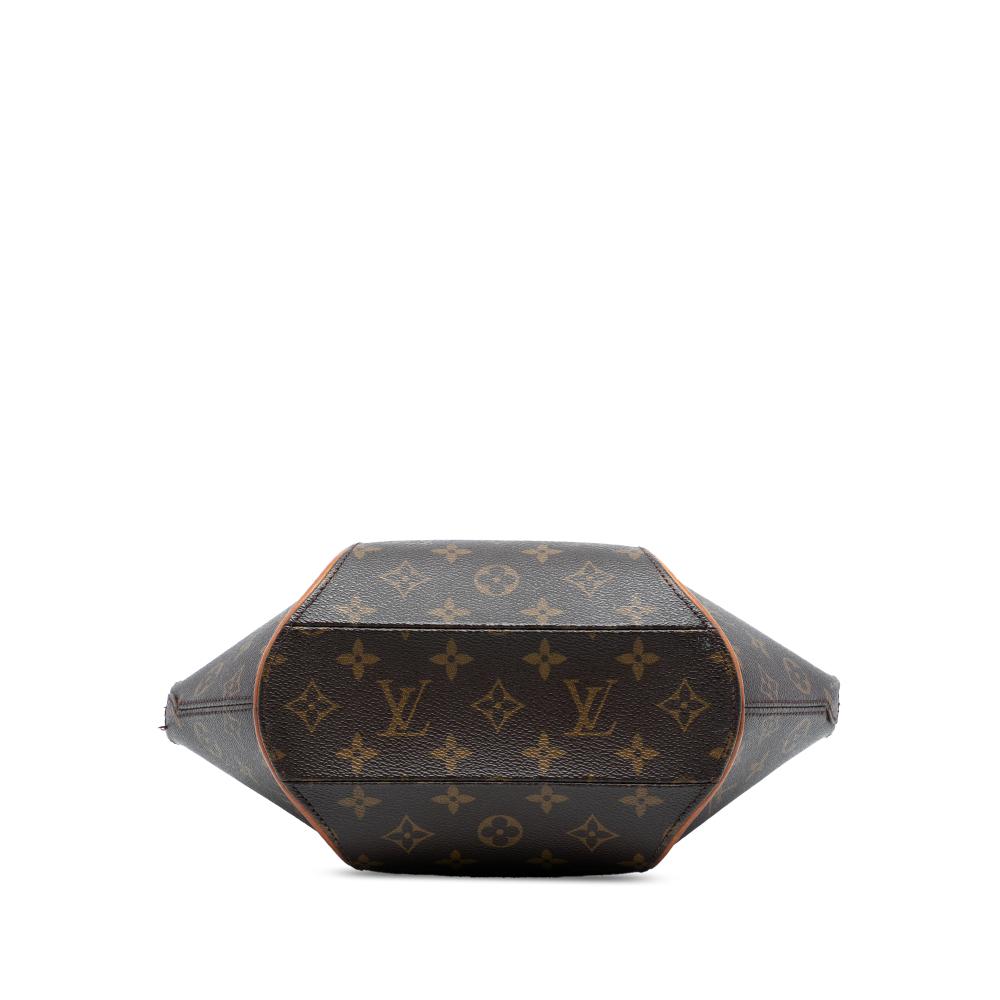 Louis Vuitton B Louis Vuitton Brown Monogram Canvas Fabric Monogram Ellipse PM France