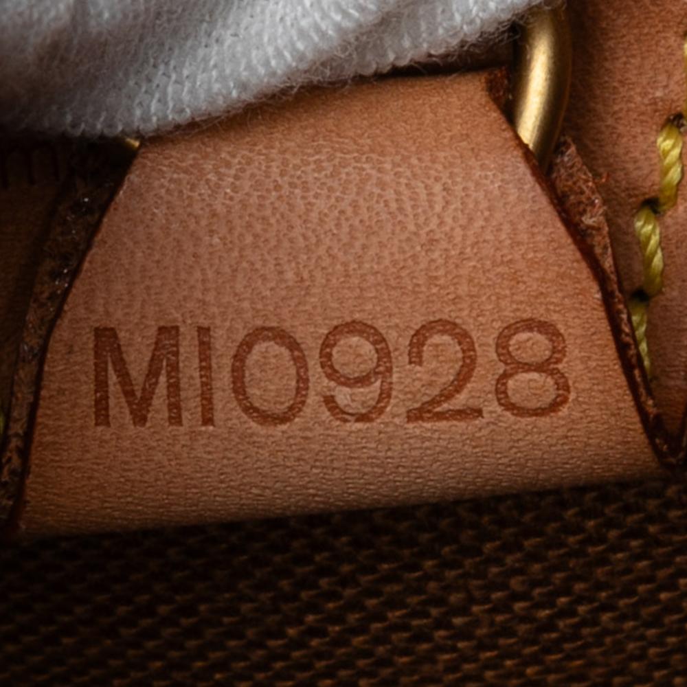 Louis Vuitton B Louis Vuitton Brown Monogram Canvas Fabric Monogram Ellipse PM France