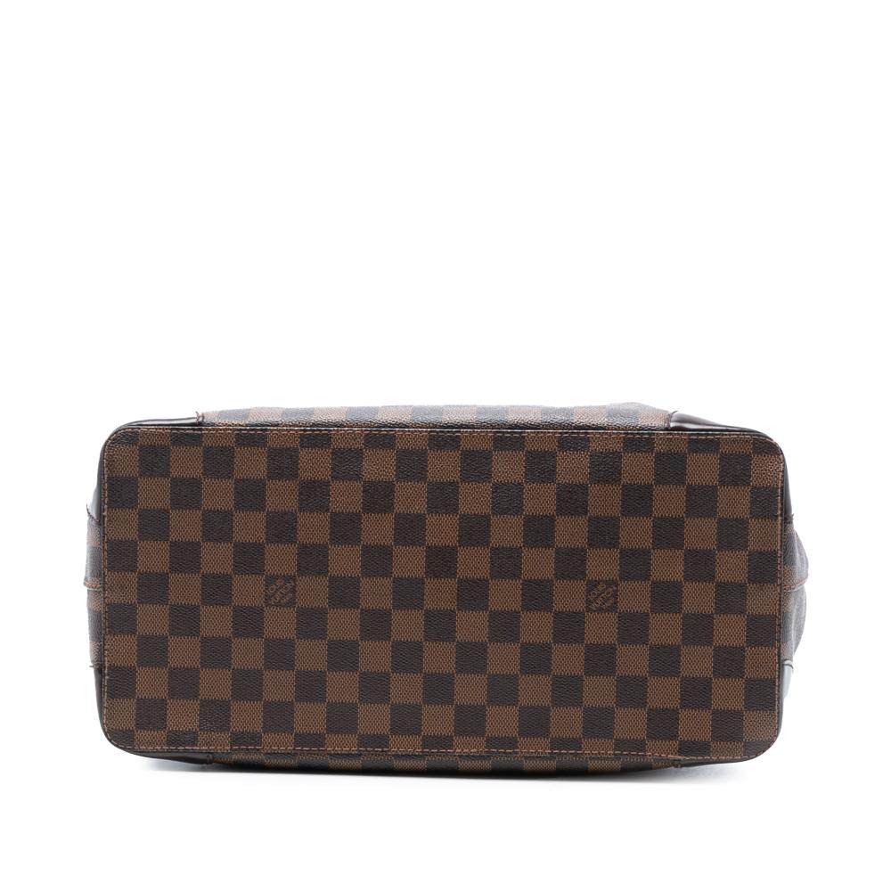 Louis Vuitton B Louis Vuitton Brown Damier Canvas Fabric Damier Ebene Hampstead MM France
