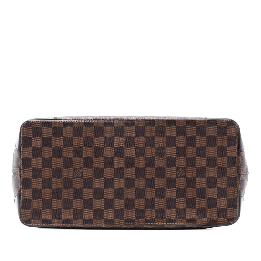 Louis Vuitton B Louis Vuitton Brown Damier Canvas Fabric Damier Ebene Hampstead MM Spain