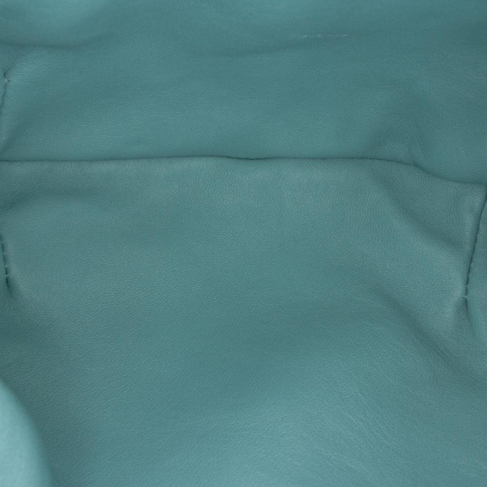 Bottega Veneta AB Bottega Veneta Blue Light Blue Fur Natural Material Mini Shearling Jodie Italy