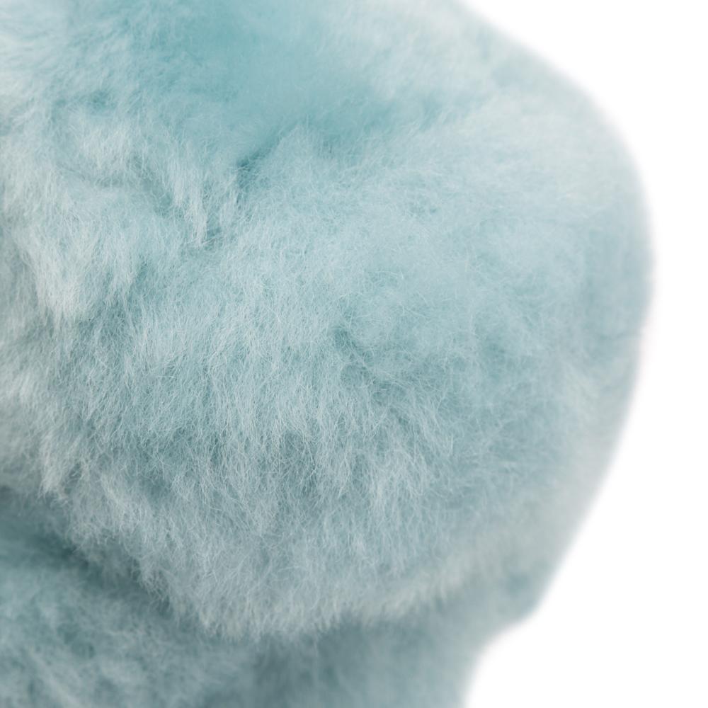 Bottega Veneta AB Bottega Veneta Blue Light Blue Fur Natural Material Mini Shearling Jodie Italy