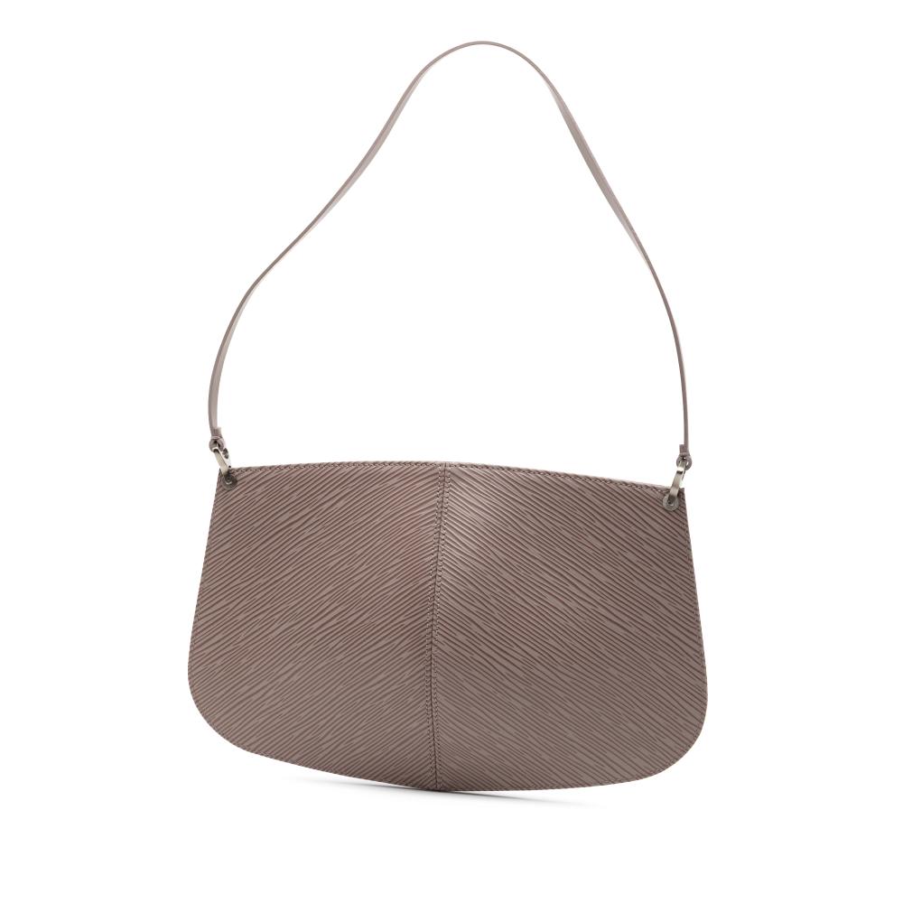 Louis Vuitton AB Louis Vuitton Purple Lilac Epi Leather Leather Epi Demi Lune Pochette France