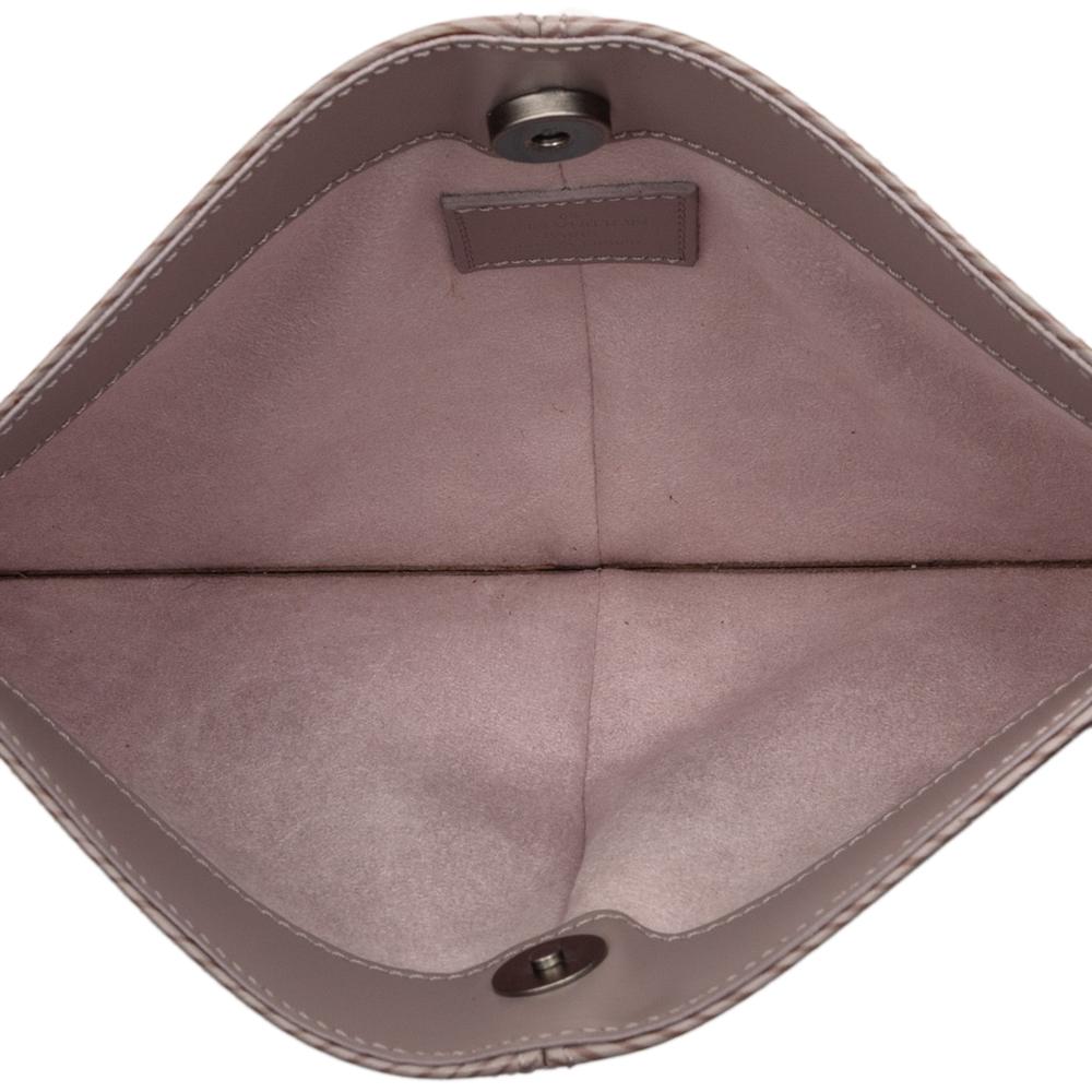 Louis Vuitton AB Louis Vuitton Purple Lilac Epi Leather Leather Epi Demi Lune Pochette France