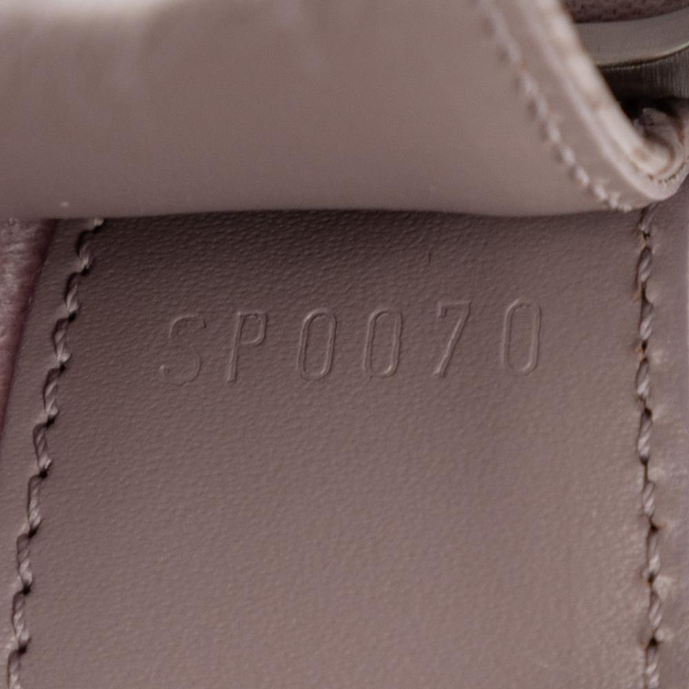 Louis Vuitton AB Louis Vuitton Purple Lilac Epi Leather Leather Epi Demi Lune Pochette France