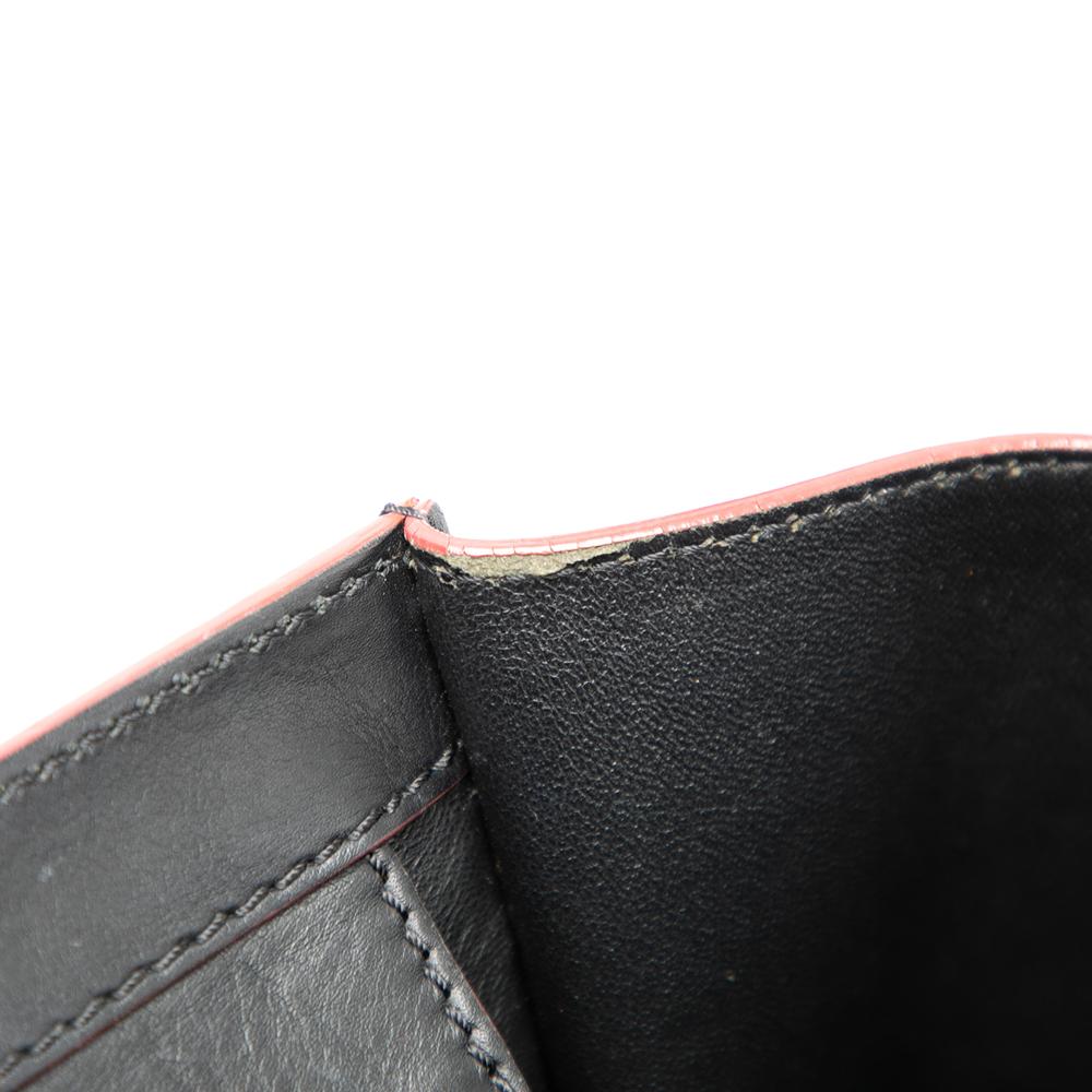 Celine B Celine Black Calf Leather Mini Bicolor Smooth skin Luggage Tote Italy